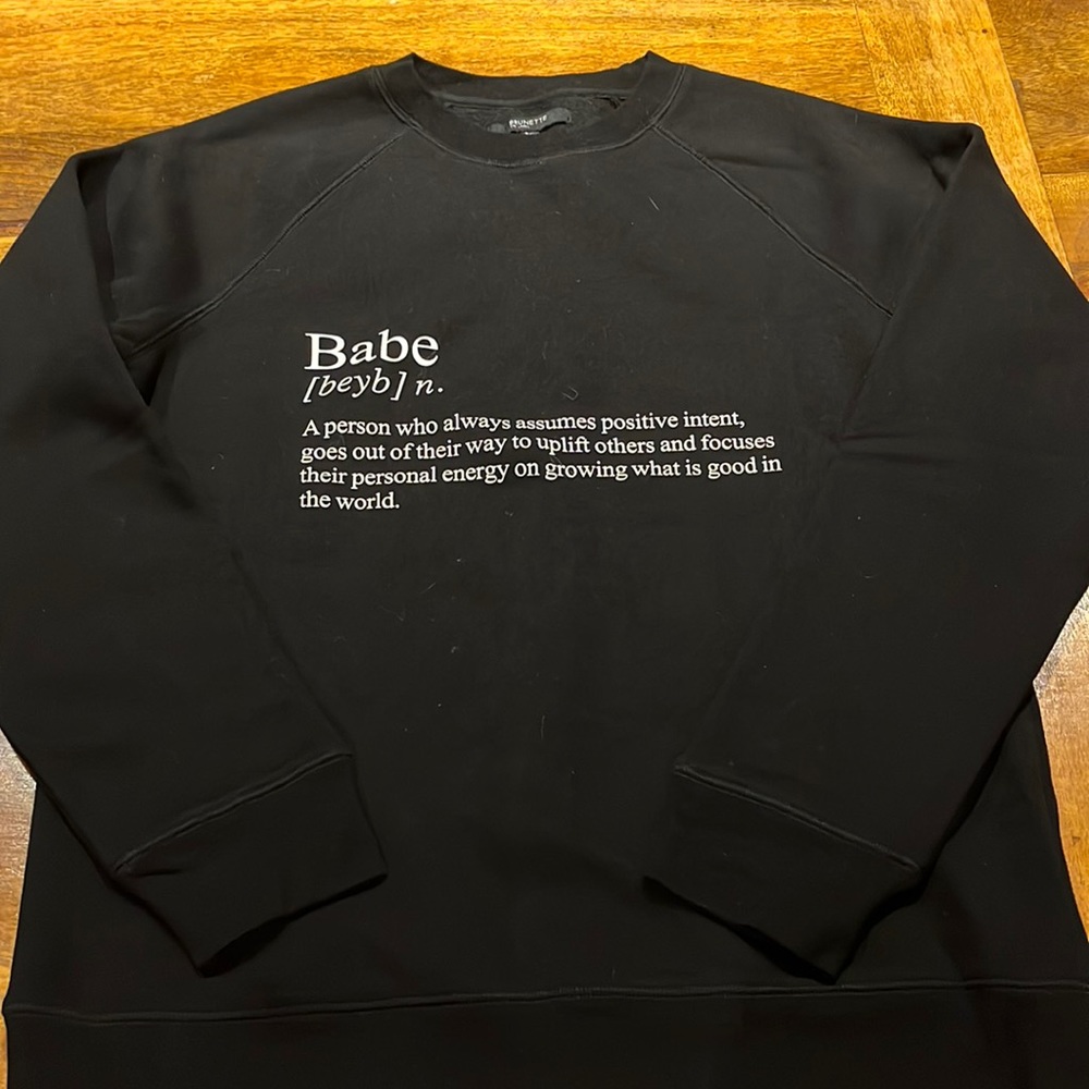 Brunette the Label “Babe Definition” Crew